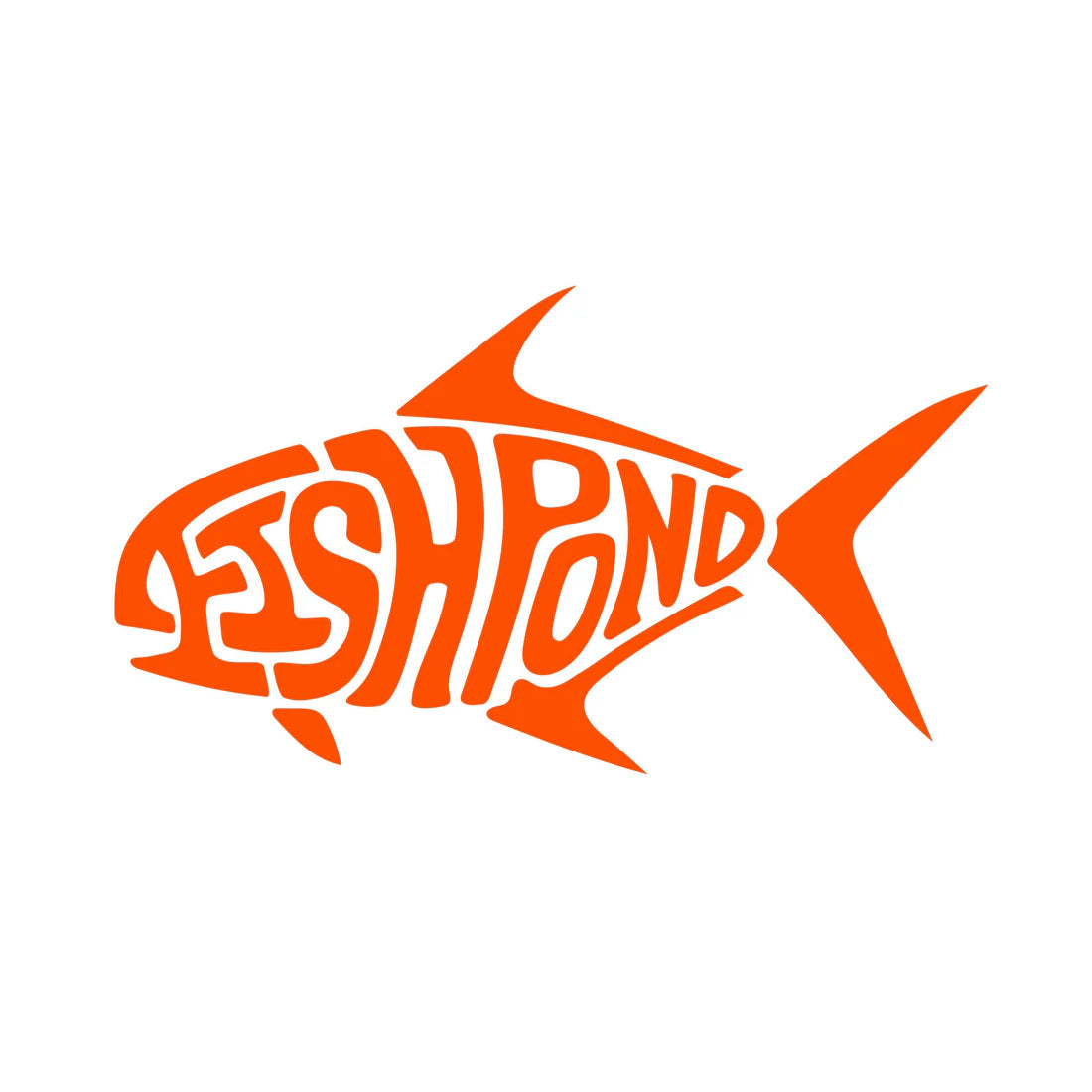 Fishpond Thermal Die Cut Sticker - Permit 6"