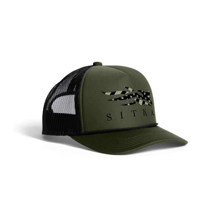 Sitka Icon Flag Hi Pro Foam Trucker