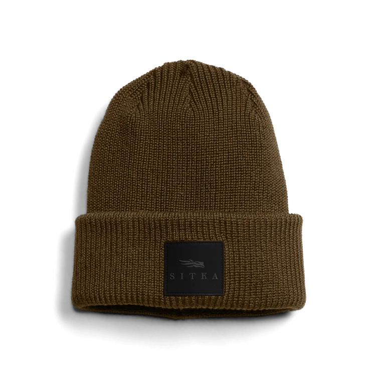 Sitka Double Cuff Acrylic Knit Beanie