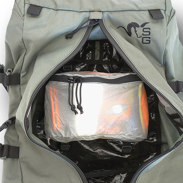 Stone Glacier Camp Pocket - White