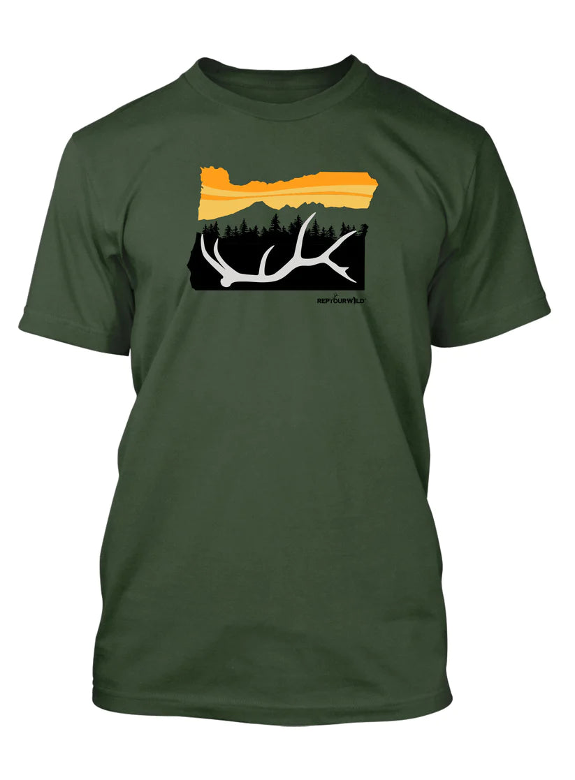 RepYourWater Oregon Backcountry Bull Tee