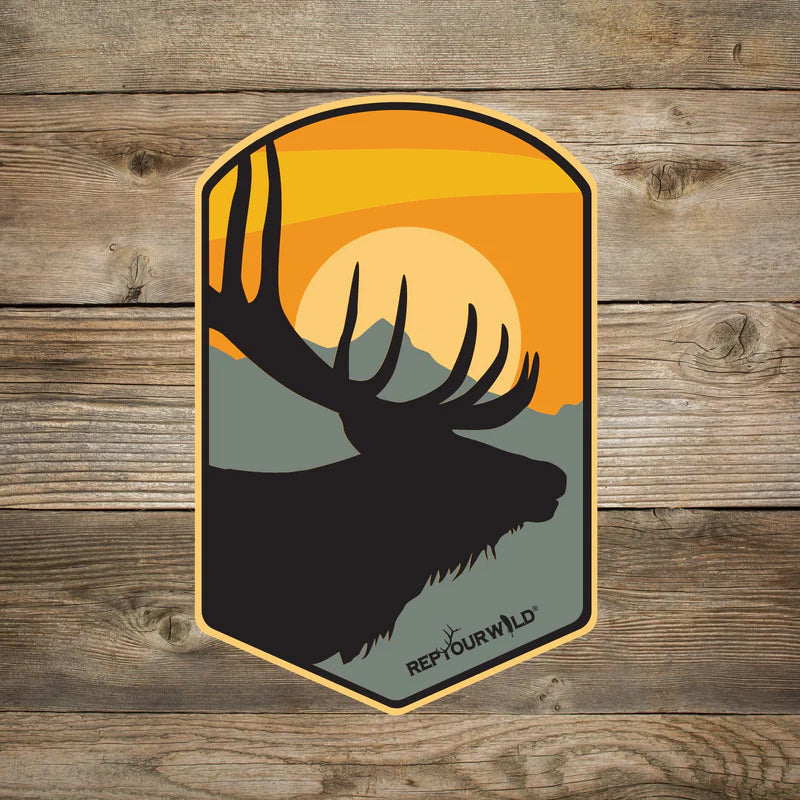 Western Sunset Sticker