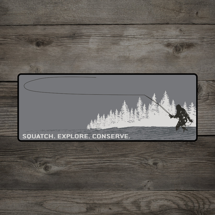 RepYourWater Tight Loops Squatch Sticker