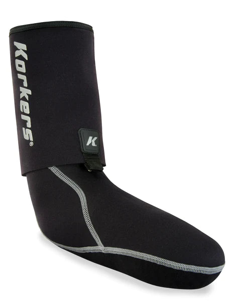 Korkers I-Drain Neoprene Guard Socks, 3.5MM