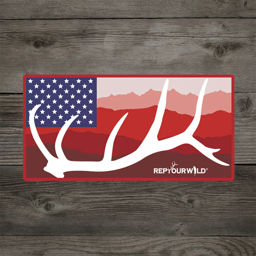 RepYourWater Wild USA Sticker