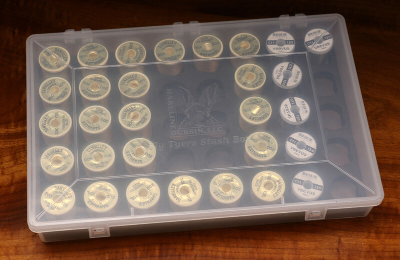 Fly Tyers 43 Spool/Thread
Stash Box
