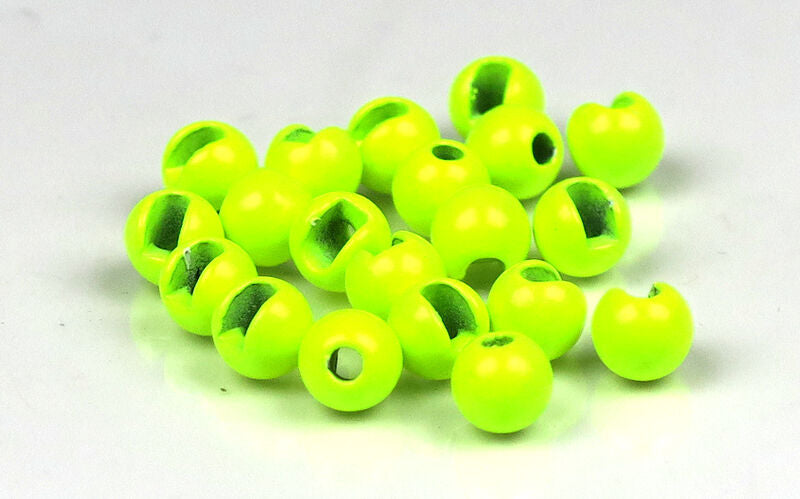 Slotted Tungsten Beads - Neon Colors