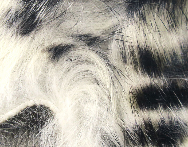 Black Barred Magnum Rabbit Strip