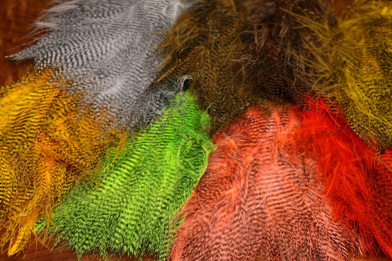 Fine Black Barred Marabou Feathers
