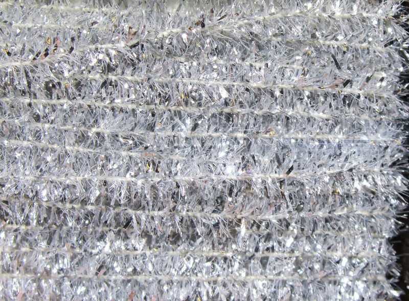 Solid & Krystal Pearl Chenille