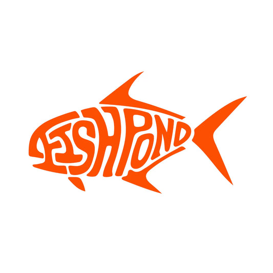Fishpond Thermal Die Cut Sticker - Permit 6"
