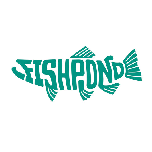 Fishpond Thermal Die Cut Sticker