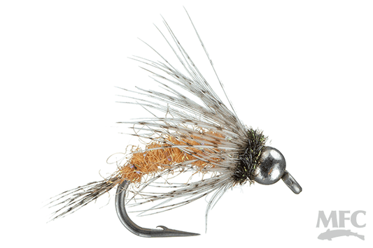 Anderson's Tungsten BH Bird of Prey - October Caddis