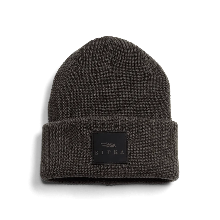 Sitka   Double Cuff Acrylic Knit Beanie