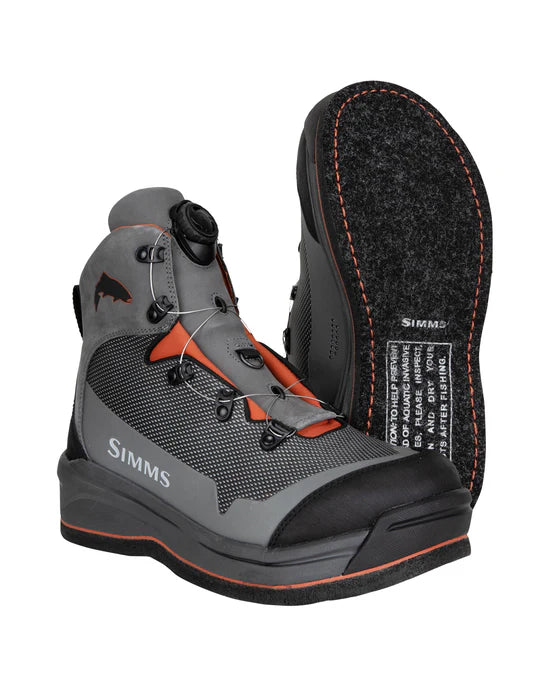 Simms Men's Guide BOA Wading Boot - Felt Sole- Past Season's Style