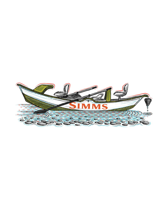 Simms Catch your Drift Sticker