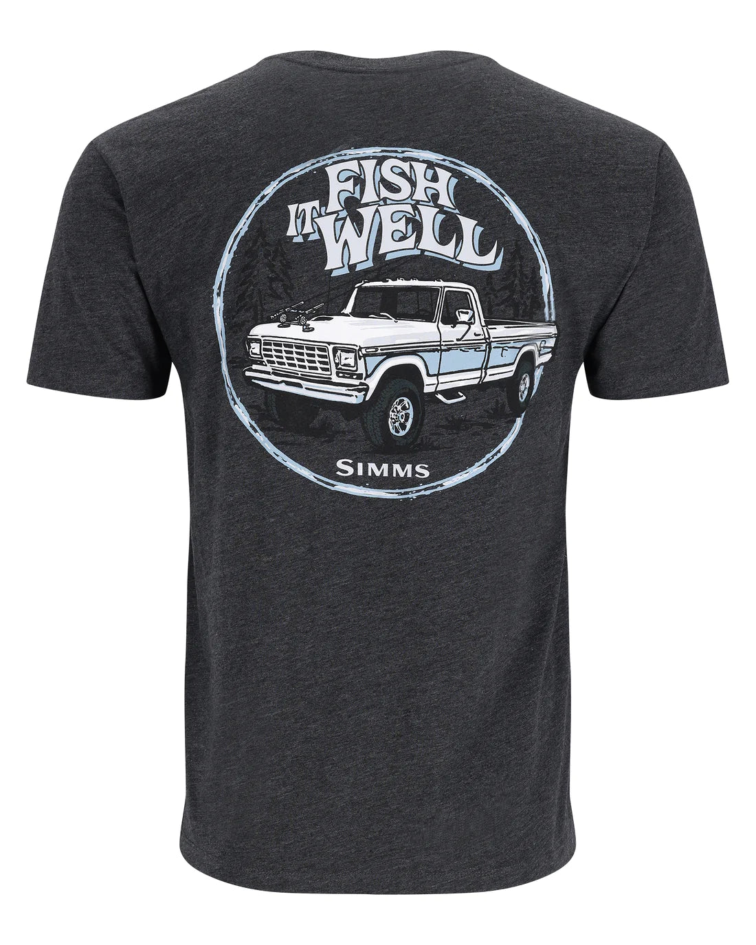 Simms M's Fish it Well Truck T-Shirt