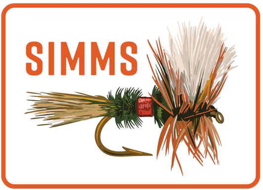 Simms Royal Wulff Sticker