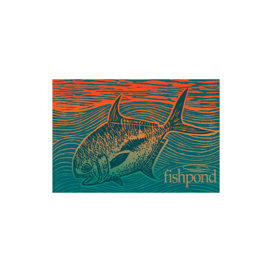 Fishpond Permit Paradise Sticker