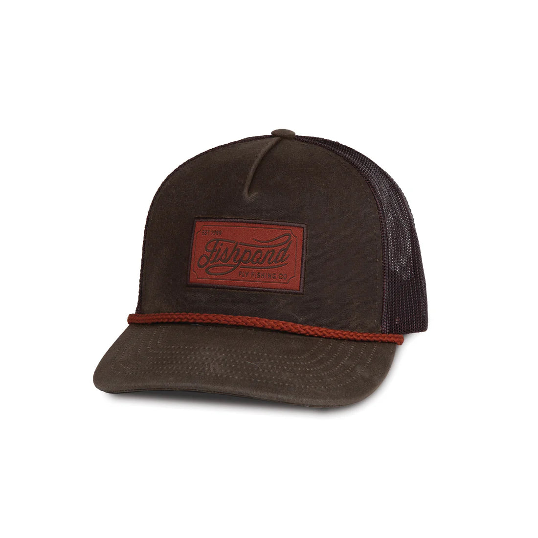 Fishpond Heritage Trucker Hat - Peat Moss