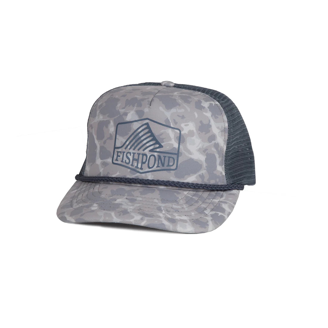 Fishpond Dorsal Fin Trucker Hat - Overcast Camo