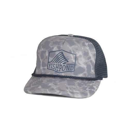 Fishpond Dorsal Fin Trucker Hat - Overcast Camo