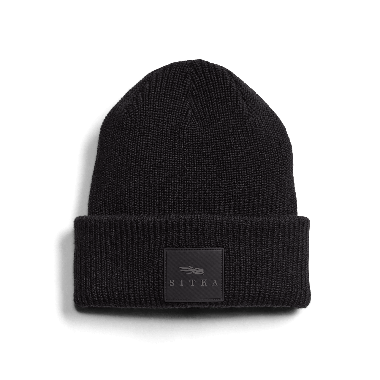 Sitka   Double Cuff Acrylic Knit Beanie
