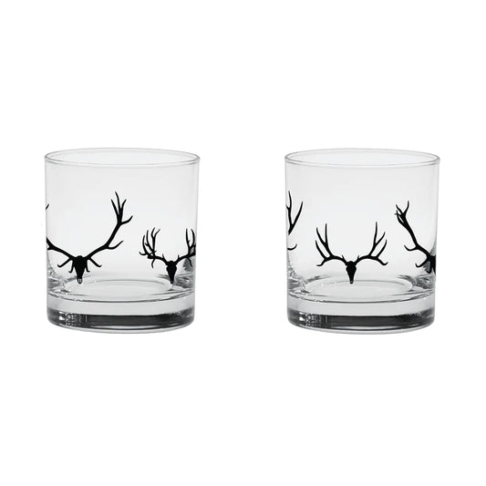 RepYourWater Bucks and Bulls Lowball Glass