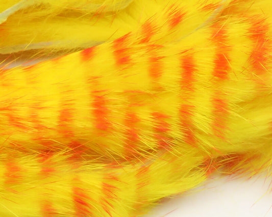 Red Barred Magnum Rabbit Strips - Yellow Barred Red