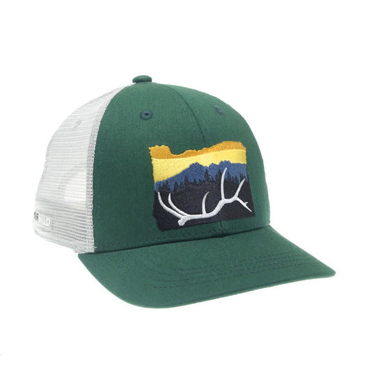 RepYourWater Oregon Backcountry Bull Hat- Green