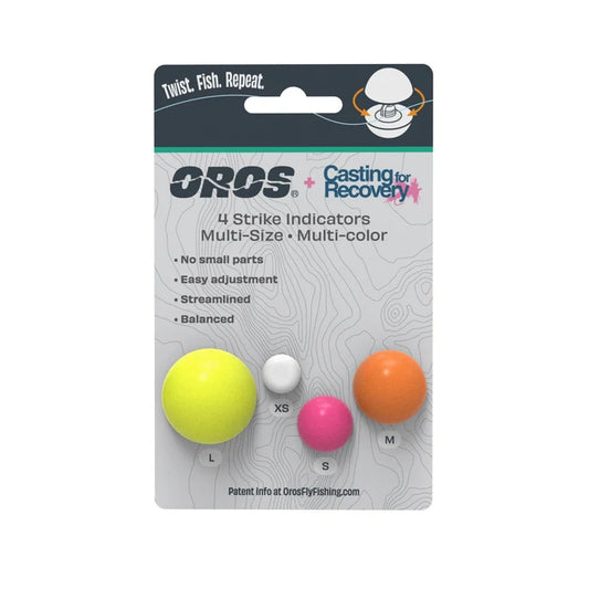 Oros 4-Pack Multi Colors And Sizes - Casting For Recovery