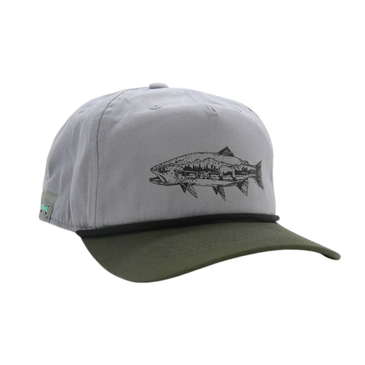 Grizzly Trout Unstructured 5 Panel Hat