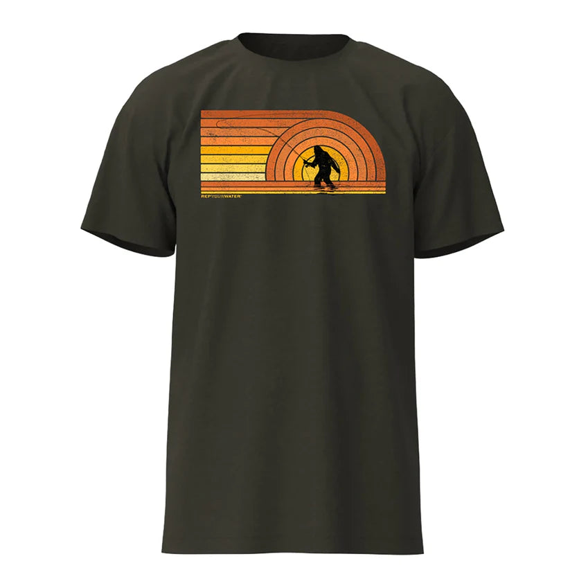 RepYourWater Sunset Squatch T Shirt