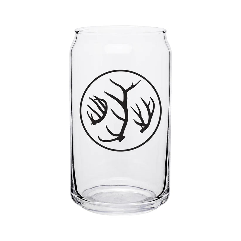 RepYourWater Tines and Points Beer Can Glass