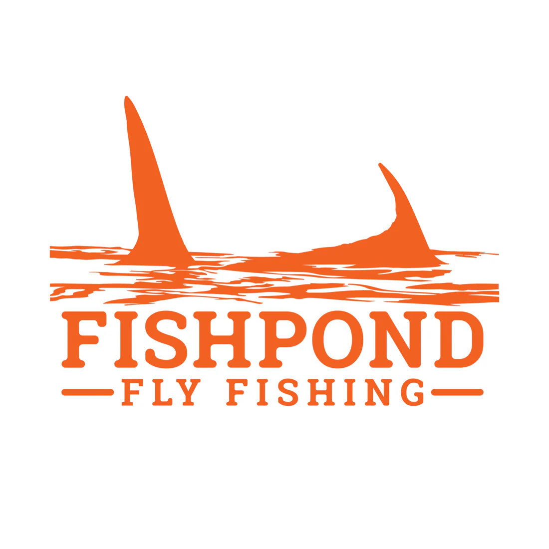 Fishpond Thermal Die Cut Sticker - Tracker 6"