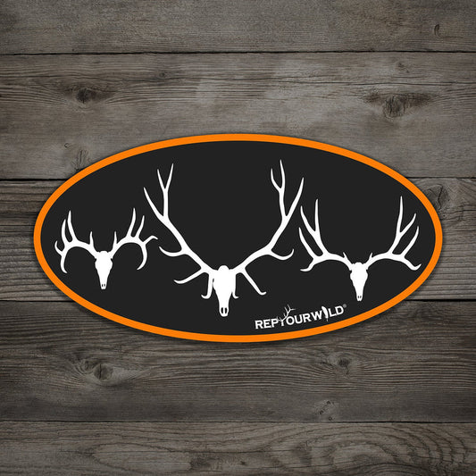 RepYourWater Western Trio Sticker