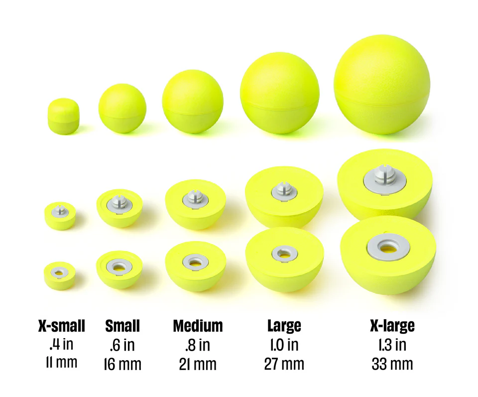 Oros Strike Indicators - 3 Pack- Chartreuse