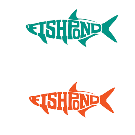 Fishpond Thermal Die Cut Sticker - King 4"