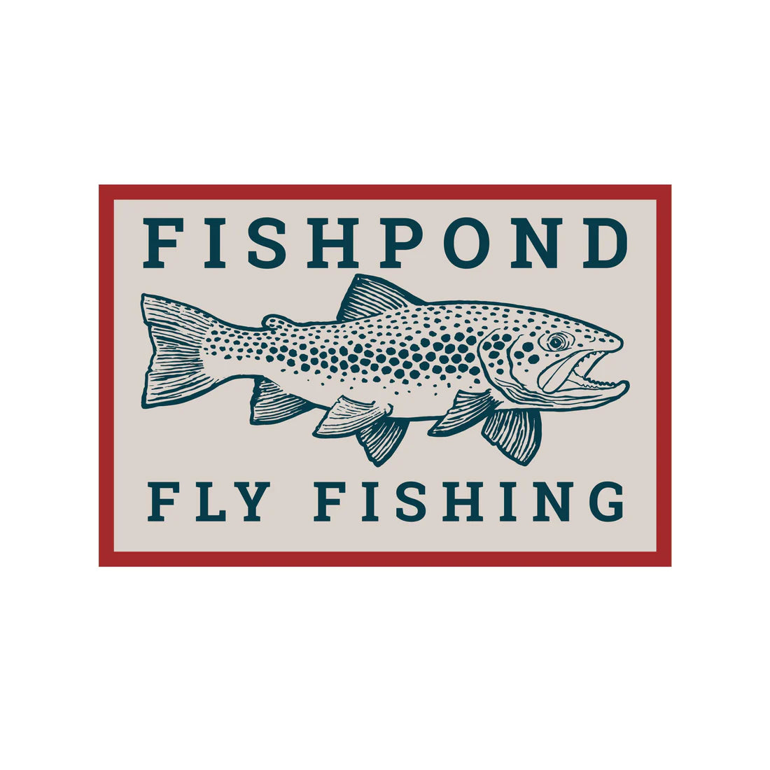 Fishpond Las Pampas Sticker