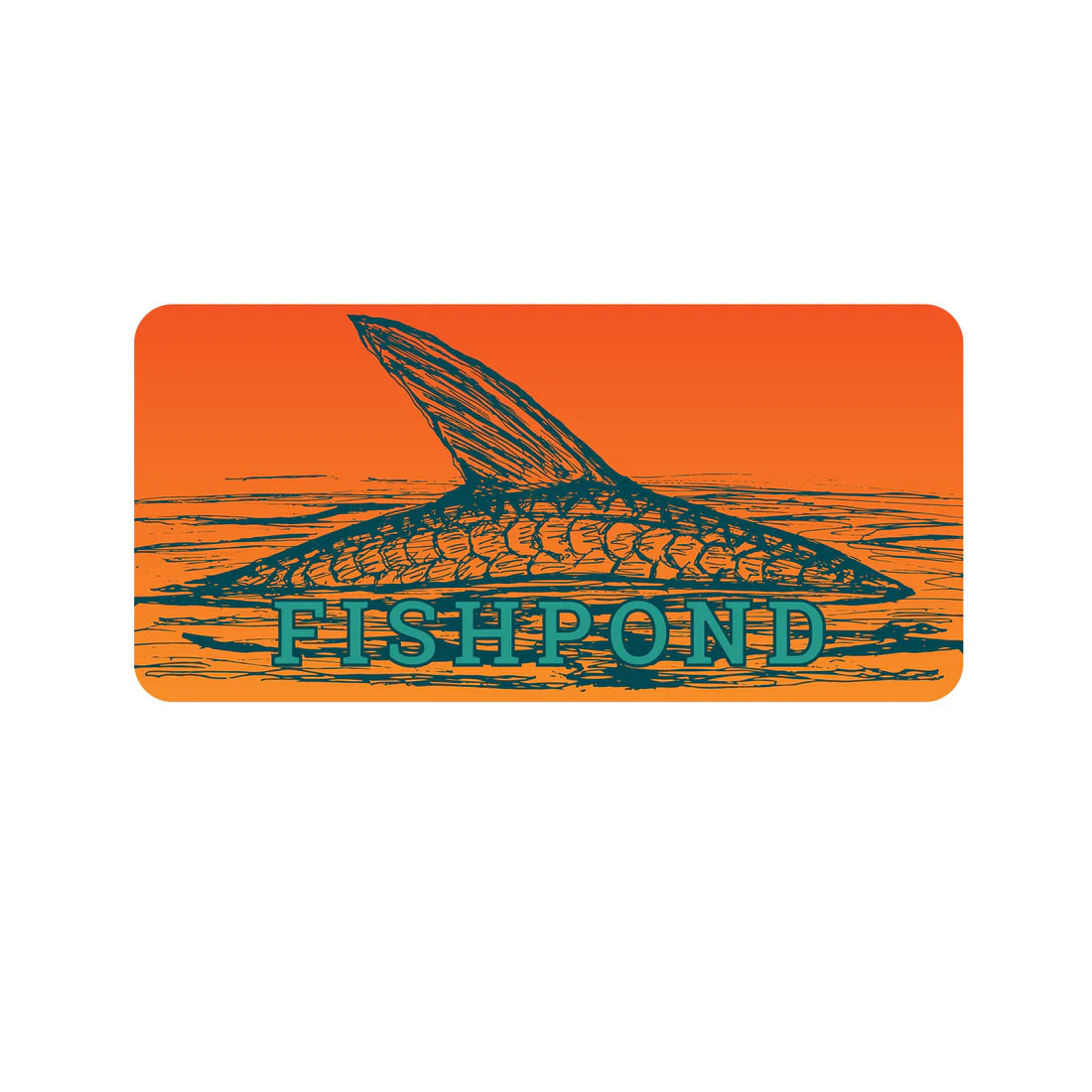 Fishpond Sunrise King Sticker