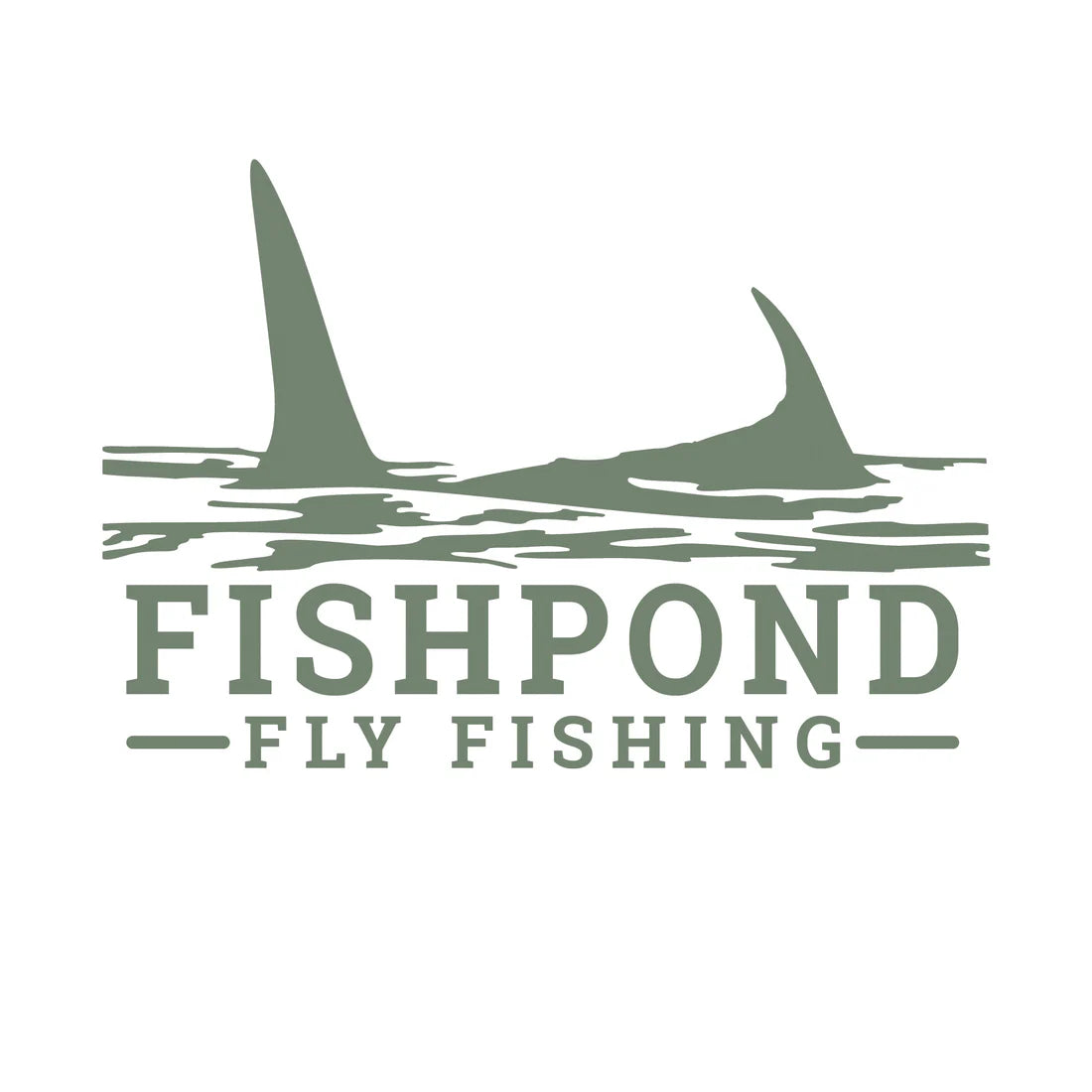 Fishpond Thermal Die Cut Sticker - Tracker 6"