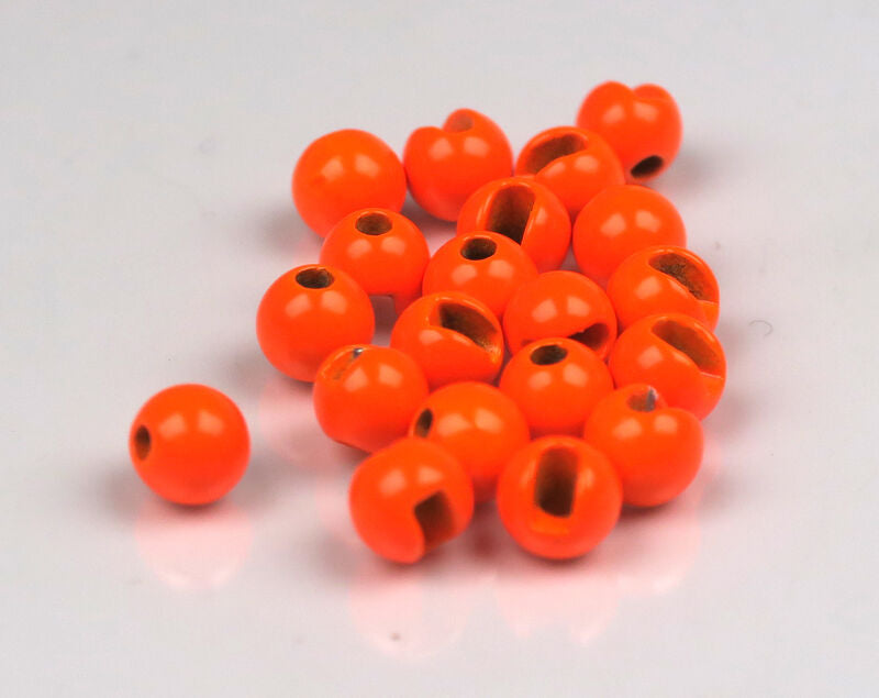 Slotted Tungsten Beads - Neon Colors