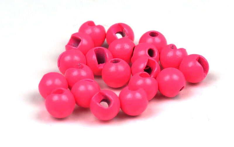 Slotted Tungsten Beads - Neon Colors